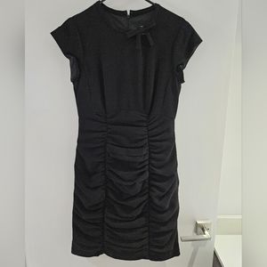 Nanette Lepore Rushed Cocktail Dress (Black Size 10)